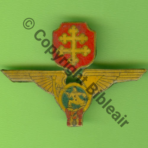 32.1  1938.43 GB.1.32 DAKAR  Fab LOC carton colle sur metal et verni... Eping artis collee 2pattes entre BR7 et BR35 Dos lisse  Src.Y.GENTY 170Eur01.25 